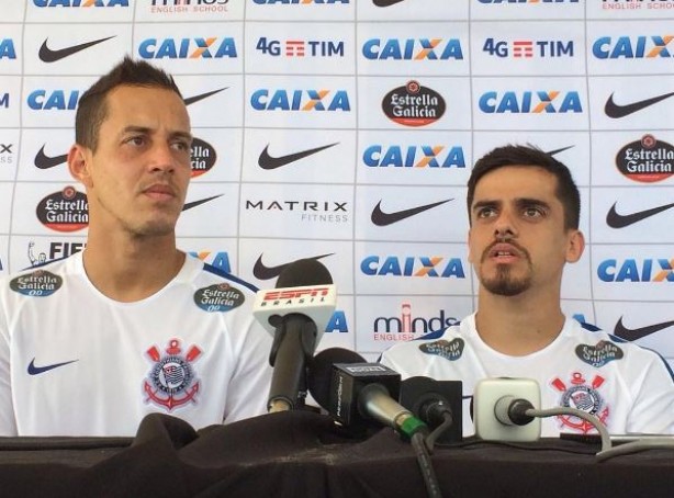 Completo | Coletiva de Fagner e Rodriguinho, jogadores do Corinthians, sexta, 19/05/2017