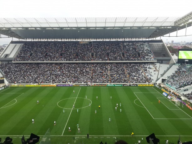 Arena Corinthians estar lotada para o segundo jogo da deciso, contra a Ponte, dia 7
