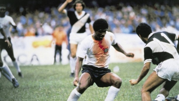 Z Maria durante a deciso do Paulista de 1979, contra a Ponte Preta