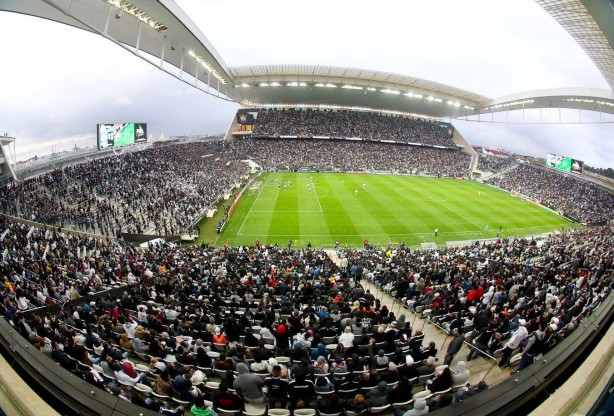 Arena Corinthians tem recebido excelentes pblicos