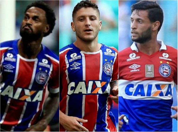 Ren Jnior, Z Rafael e Juninho Capixaba: Corinthians de olho em trio do Bahia