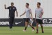 Carille repete forma��o e ensaia Corinthians com 'Jadriguinho' para final do Paulist�o