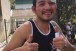 Ap�s ser agredido, torcedor do Corinthians reaparece com sorriso no rosto