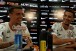 Entusiasmados, Thiaguinho e Bruno Xavier s�o apresentados oficialmente no CT do Corinthians
