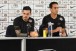 Dupla do Corinthians projeta final da Copa do Brasil e agradece apoio da torcida no treino aberto