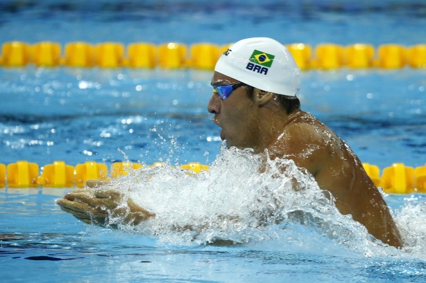Brandonn Almeida, do Corinthians, estreia na competio nos 400m medley