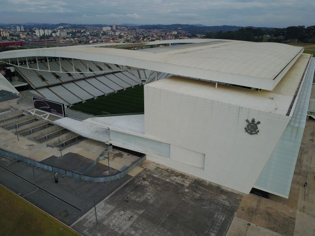 Arena Corinthians  palco de queda de brao entre clube e Caixa Econmica Federal
