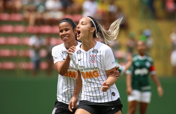 Crivelari marcou o primeiro gol do Corinthians na temporada