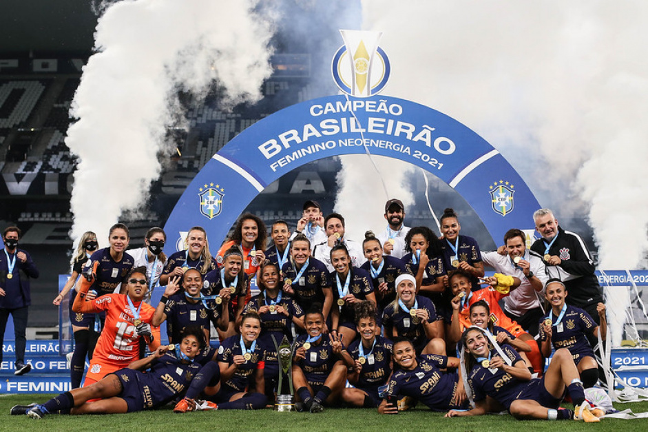 Corinthians tem 11 representantes, dos 12 possíveis, na Seleção da Torcida do Brasileirão Feminino 2021