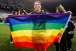 Kati relembra momento com bandeira LGBT na final do Brasileiro e refora: 'No  s uma opinio'