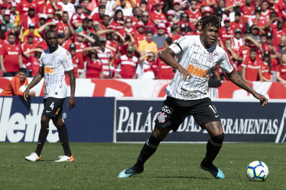 Matheus Jesus fez 12 jogos com a camisa do Corinthians, todos em 2019
