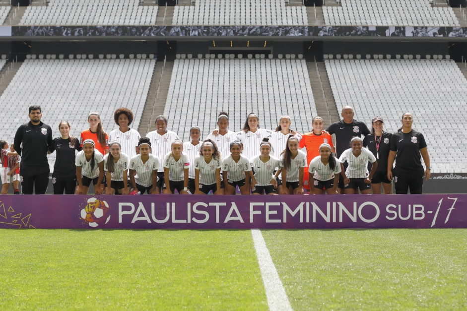 Na Neo Química Arena, a equipe Sub-17 feminina do Corinthians perdeu a final do Paulistão