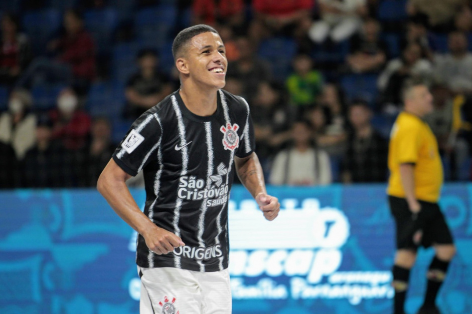 Timão venceu e se classificou para a semifinal da Copa Mundo do Futsal Sub-21