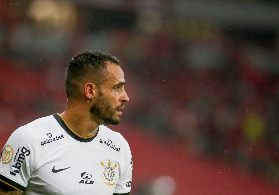 Renato Augusto foi o responsvel pela assistncia que originou o gol de empate do Corinthians