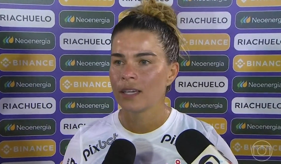Tamires comenta primeiro jogo da final do Brasileiro Feminino
