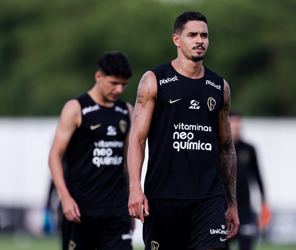 Corinthians encerra preparao para encarar o Santos pelo Brasileiro