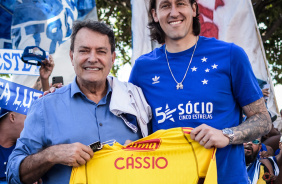 Cssio foi apresentado pelo Cruzeiro nesta tera-feira