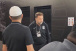 Augusto Melo fala com pol�cia sobre acusa��o de agress�o a cruzeirense durante embate na Arena MRV