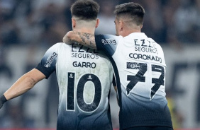 Auxiliar do Corinthians elogia momento de Igor Coronado e fala sobre possvel dupla com Garro