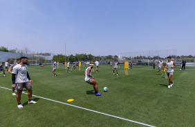 Corinthians se reapresenta e inicia preparao para o Majestoso vlido pelo Brasileiro