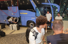 Corinthians desembarca no Rio de Janeiro para encarar o Flamengo no Brasileiro