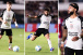 Trio GYM atua como titular pela primeira vez na temporada em derrota do Corinthians
