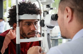 Jogadores participaram de exames oftalmol�gicos, otorrinolarigol�gicos e cardiol�gicos