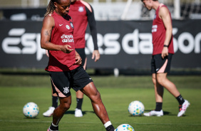 O Corinthians encerrou mais uma semana de treinos no CT