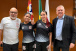 Osmar Stabile recebe atletas do Corinthians convocadas para a Sele��o Brasileira de Handebol
