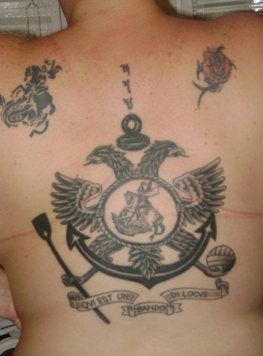 Tatuagem do Corinthians da Dagmar