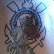 Tatuagem do Corinthians do Cristiano Mendona