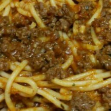 Macarr�o com Carne