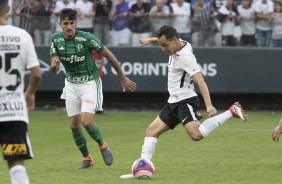 Gol do Rodriguinho contra o Palmeiras, visto da arquibancada da Arena Corinthians