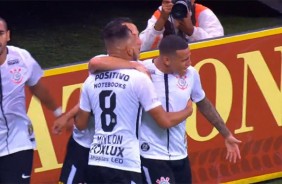 Assista o primeiro gol do Corinthians contra o Bragantino na Arena