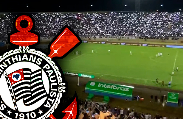 Flashes, sinalizadores e estdio pulsando: torcida do Corinthians fora de casa na Copa do Brasil 22