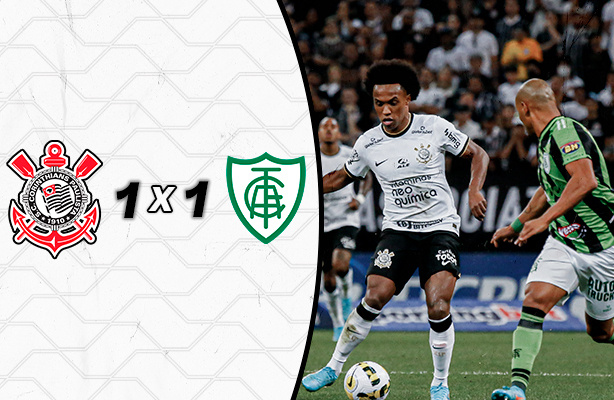 Melhores momentos | Corinthians 1 x 1 Amrica-MG | Campeonato Brasileiro 2022