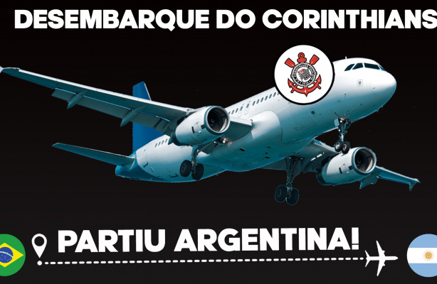 Desembarque do Corinthians em Buenos Aires para enfrentar o Boca | Saiba quem viajou com o elenco