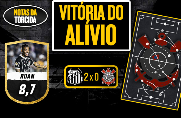 Ruan Oliveira  eleito melhor na vitria do Corinthians contra o Santos | Notas da torcida