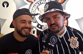 Mano Lngua revela situao inusitada para assistir jogo do Corinthians