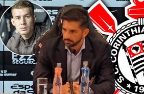 Emiliano D�az comenta sobre estreia do novo refor�o do Corinthians