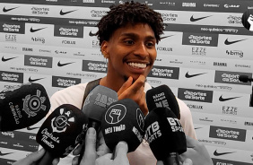 Hugo Souza fala do sentimento de enfrentar o Flamengo pela primeira vez e sobre resenha em campo!