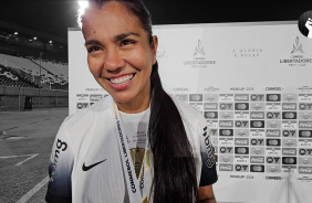 Dani Arias comenta sobre t�tulo da Conmebol Libertadores Feminina 2024 em cima de seu ex clube