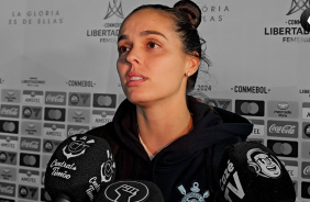 Gabi Portilho comenta dificuldades do Corinthians em estreia na Libertadores Feminina 2024
