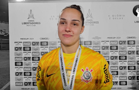 Nicole comenta sobre seu primeiro t�tulo da Conmebol Libertadores Feminina