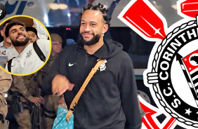 Desembarque do Corinthians em Santa Catarina para duelo contra o Crici�ma pelo Brasileir�o