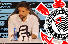 Emiliano D�az comenta apoio a Augusto Melo, presidente do Corinthians