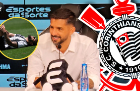 Emiliano Daz esclarece situao de Yuri Alberto e comenta desempenho do Corinthians na temporada
