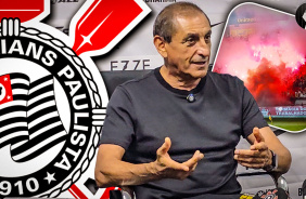 Ram�n D�az comenta festa do elenco e torcida ap�s virada do Corinthians contra o Crici�ma