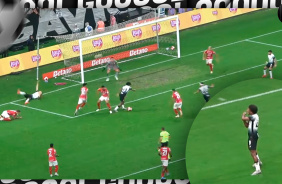 Com gola�o, Talles Magno amplia o placar pro Corinthians contra o Noroeste
