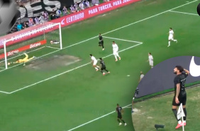 Yuri Alberto abre placar no cl�ssico contra o Santos na Neo Qu�mica Arena